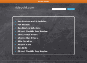 Ridegold.com