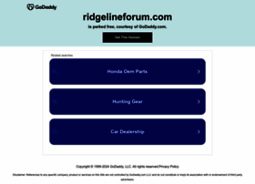 ridgelineforum.com