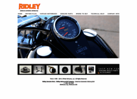 Ridleymotorcycle.com