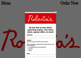 Robertaspizza.com