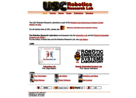 Robotics.usc.edu