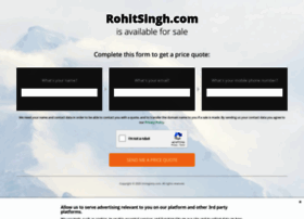 Rohitsingh.com