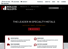 Rolledalloys.com