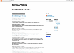 Romanawrites.blogspot.com