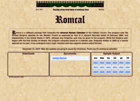 Romcal.net