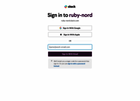 Ruby-nord.slack.com