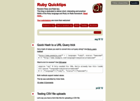 Rubyquicktips.com