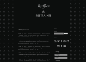 Rufflesandrestraints.com
