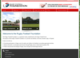Rugbyfootballfoundation.org