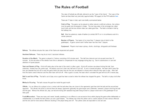 Rulesoffootball.co.uk