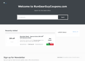 Rungearguycoupons.com