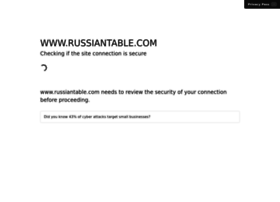 russiantable.com