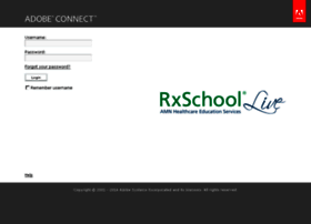 Rxschool.adobeconnect.com