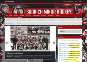 saanichminorhockey.com