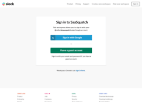 Saasquatch.slack.com