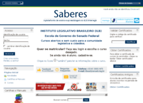saberes.interlegis.gov.br