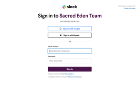 Sacrededen.slack.com