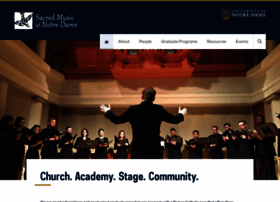 Sacredmusic.nd.edu
