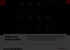 sadlerswells.com