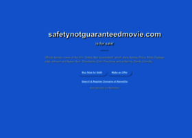 safetynotguaranteedmovie.com