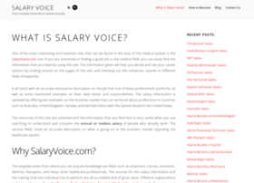 Salaryvoice.com