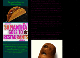 Samanthagoestorestaurants.tumblr.com