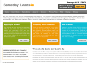 sameday-loans4u.co.uk