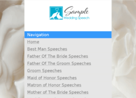 sample-wedding-speech.com