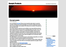 Sampleproducts.wordpress.com