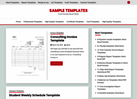 samplestemplates.org