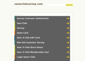 samsclubsurvey.com