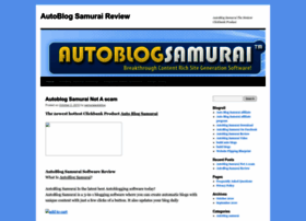Samuraiautoblog.wordpress.com