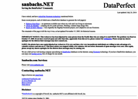 Sanbachs.net