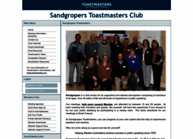 Sandgropers.toastmastersclubs.org