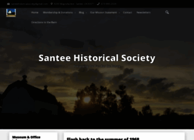 santeehistoricalsociety.org