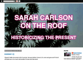 sarahcarlsonontheroof.blogspot.com
