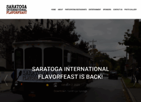 Saratogaflavorfeast.com