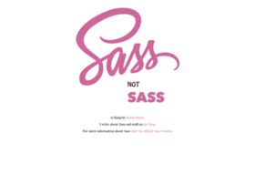Sassnotsass.com