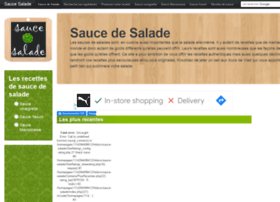 sauce-salade.com