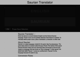 saurian.krystalarchive.com