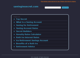 savinginsecret.com