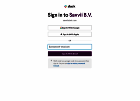 Savvii.slack.com