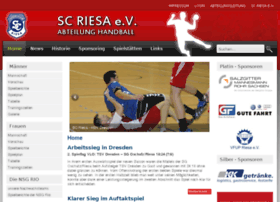 sc-riesa-handball.de