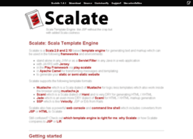 Scalate.fusesource.org
