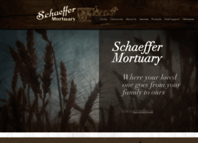 Schaeffermortuary.info