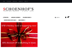 Schoenhofs.com