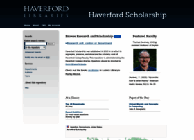 Scholarship.haverford.edu