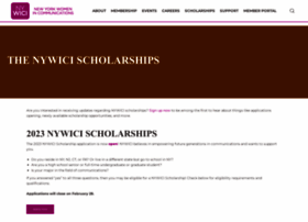 Scholarships.nywici.org