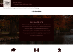 Scholarships.txstate.edu