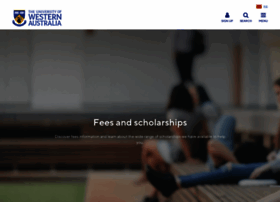 Scholarships.uwa.edu.au